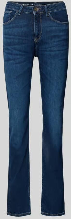 Garcia straight fit jeans van katoenmix model 'Celia'