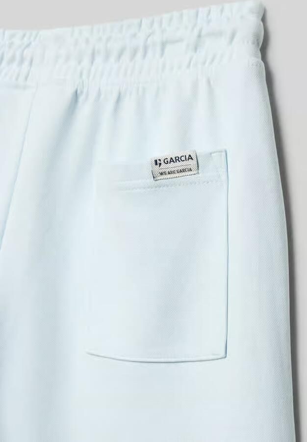 Garcia relaxed regular waist sweatshort lichtblauw - Foto 4
