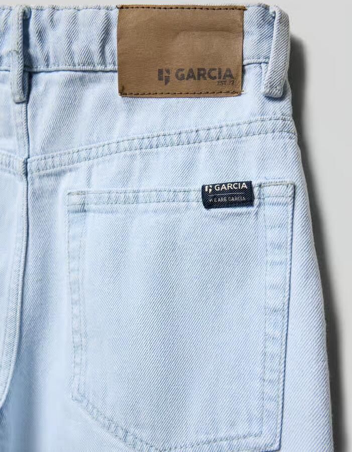 Garcia straight fit shorts in denimlook - Foto 2
