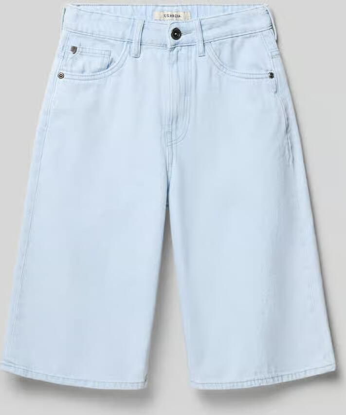 Garcia straight fit shorts in denimlook - Foto 3