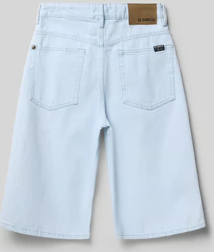 Garcia straight fit shorts in denimlook - Foto 2