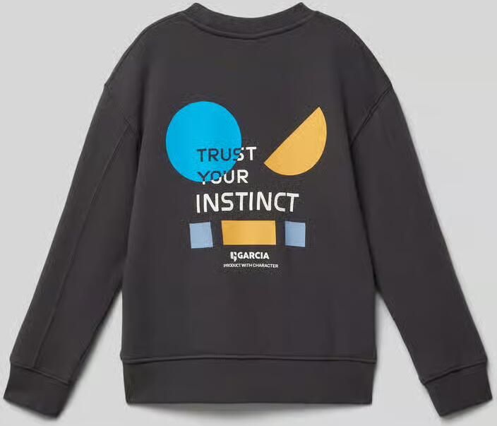Garcia Sweatshirt met labelprint