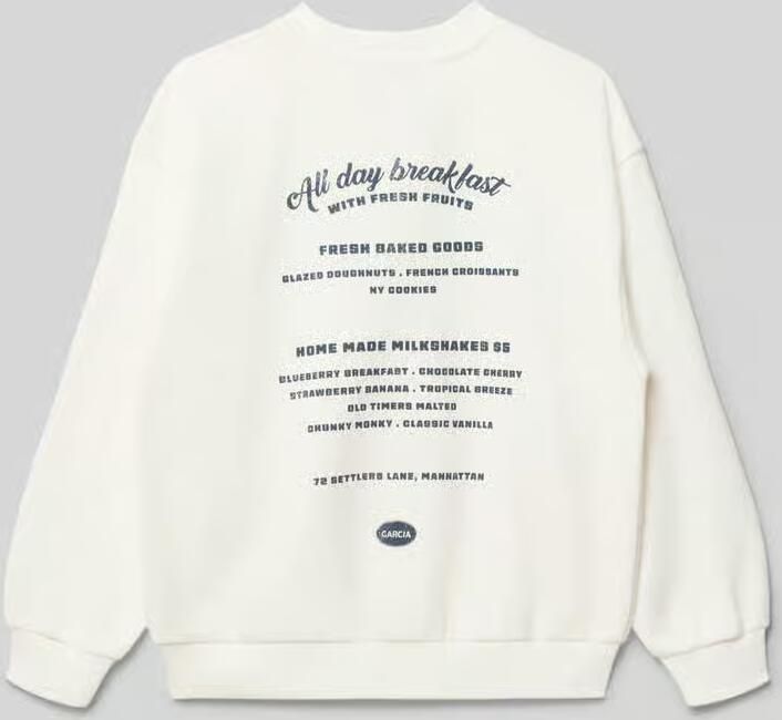 Garcia Sweatshirt met labelprint - Foto 5