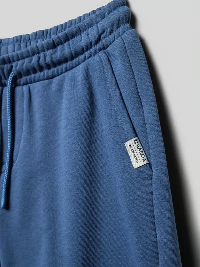 Garcia Sweatshorts met labeldetail en steekzakken
