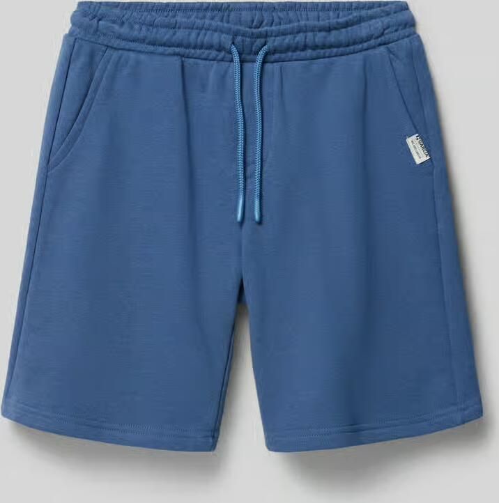 Garcia Sweatshorts met labeldetail en steekzakken - Foto 2