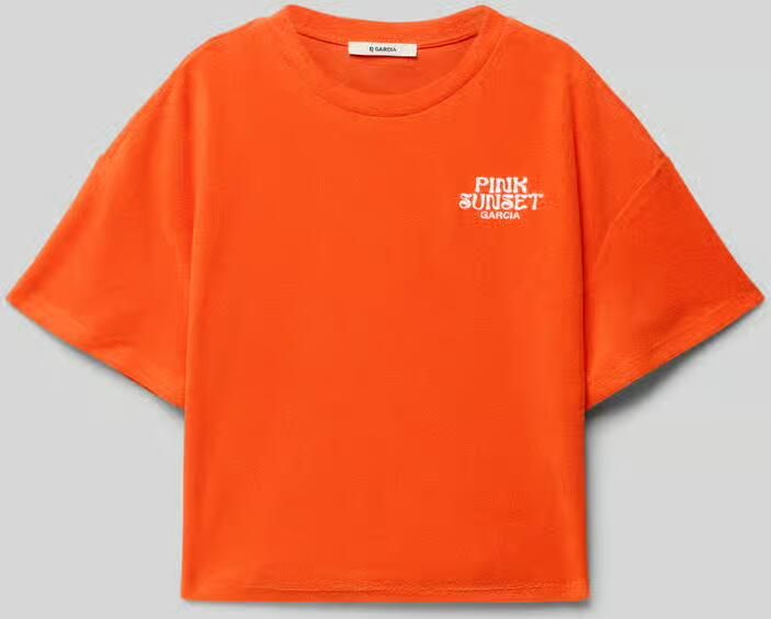Garcia T-shirt met state tprint - Foto 3