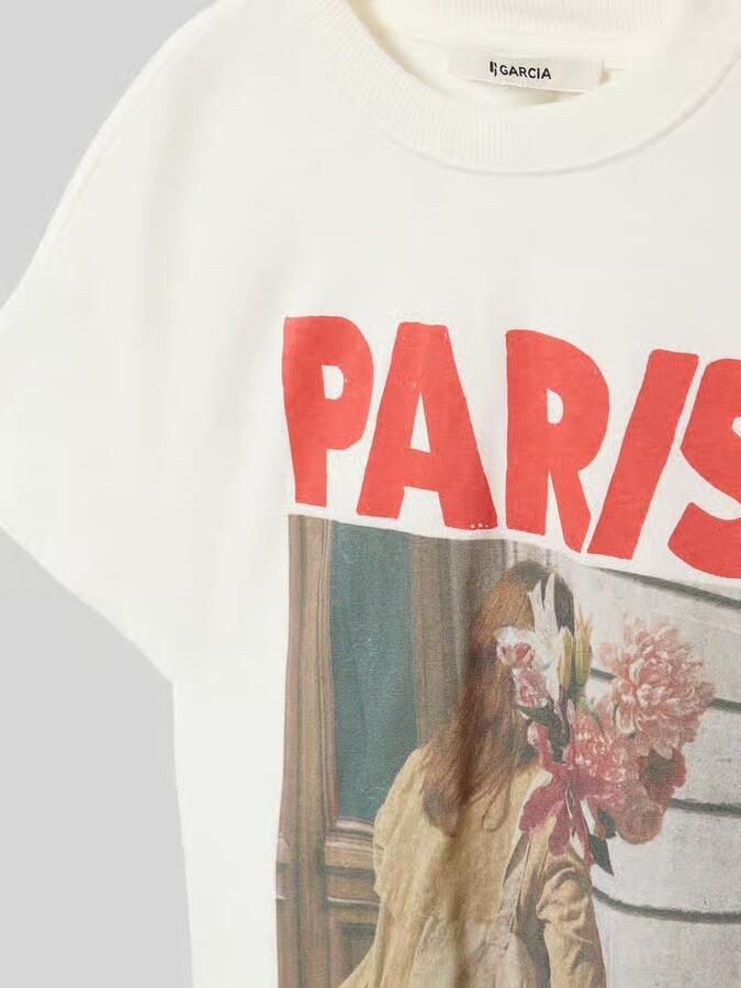 Garcia T-shirt van puur katoen - Foto 3