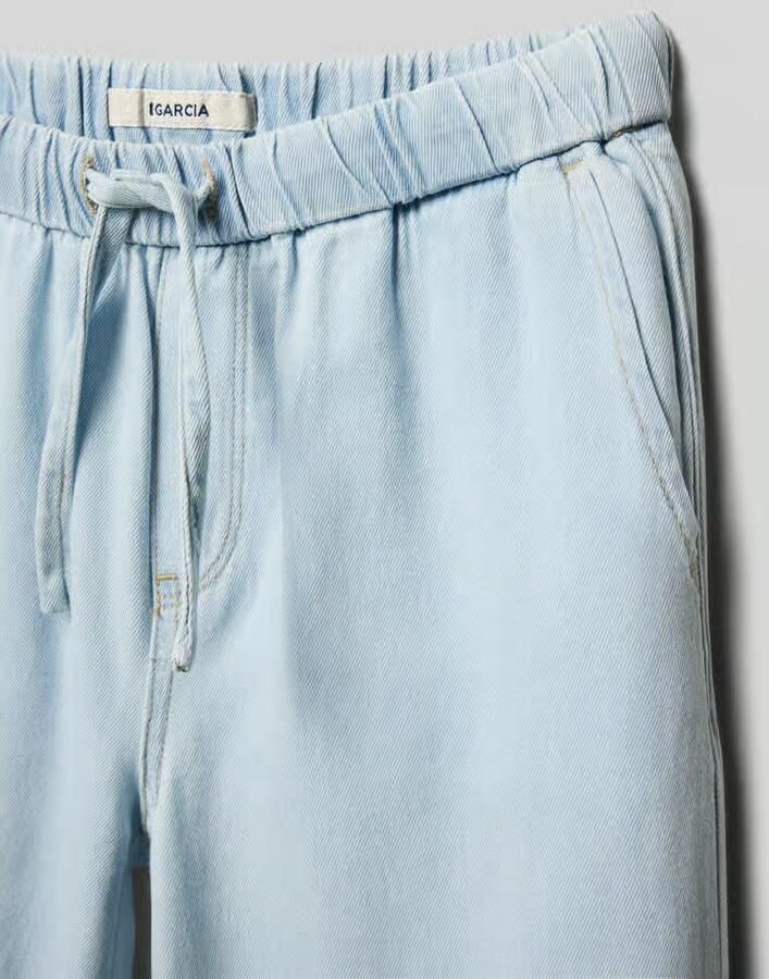 Garcia wide fit jeans met elastische band
