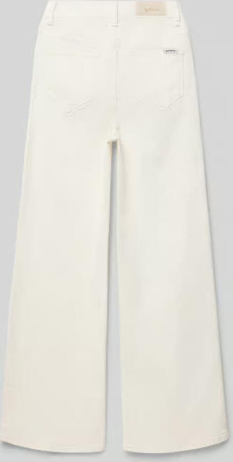 Garcia Wide leg jeans met steekzakken model 'Annemay'