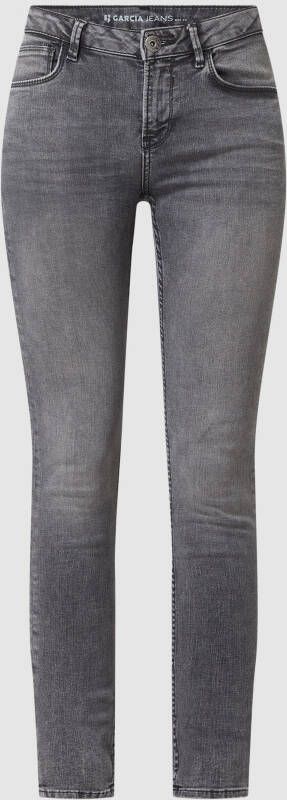Garcia Slim fit jeans met labelpatch model 'Celia'