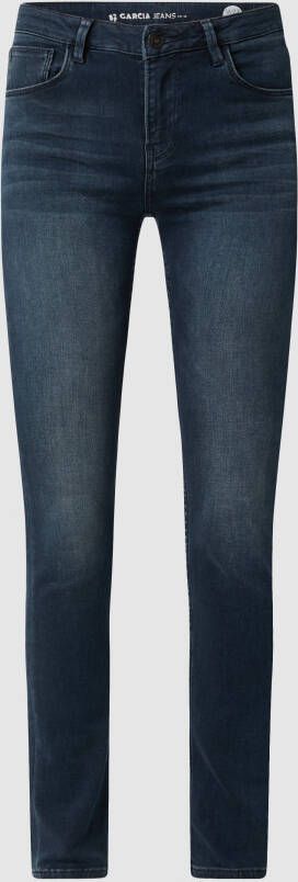 Garcia Super slim fit high waist jeans met stretch model 'Celia'