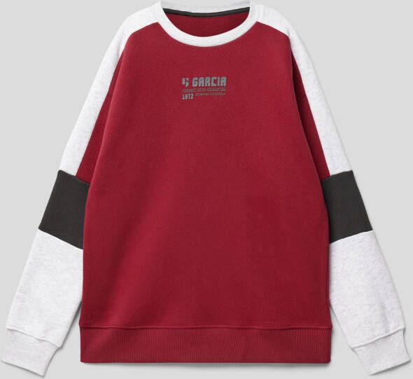 Garcia Sweatshirt in colour-blocking-design