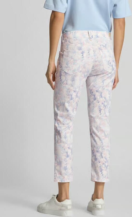 Gardeur Broek met verkorte pasvorm en all-over look - Foto 3