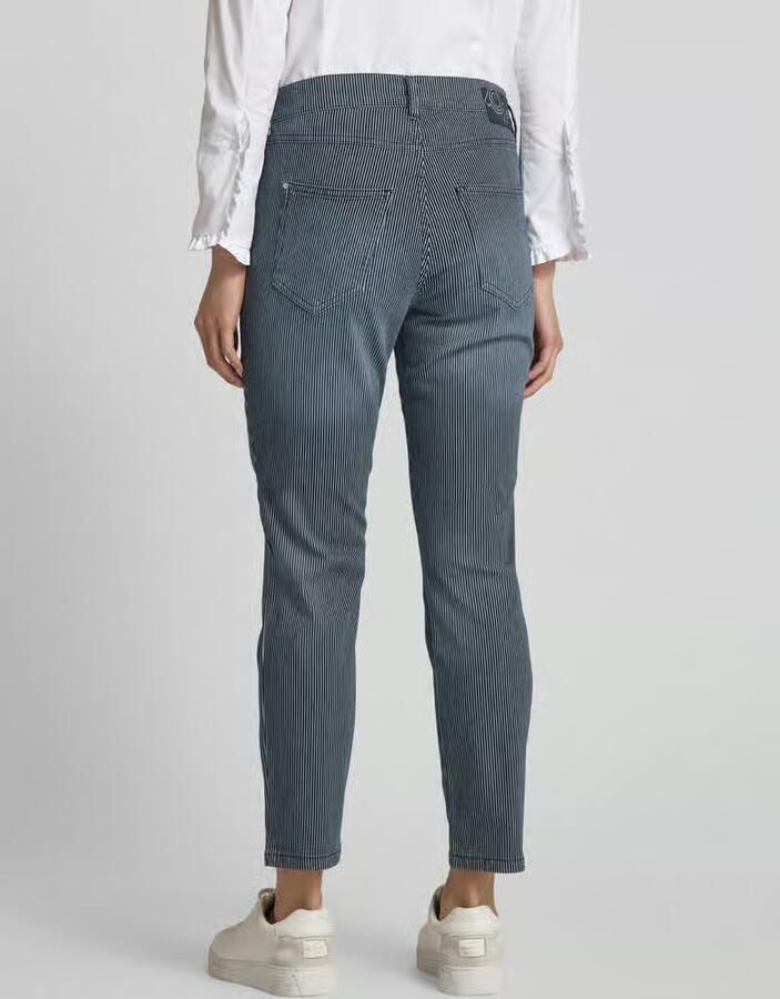 Gardeur Slim fit broek met verkort model 'ZURI' - Foto 2