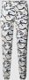 Gardeur slim fit broek Zene14 met all over print lichtblauw - Thumbnail 2