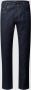 Gardeur Donkerblauwe Denim Jeans met Patroon Blue Heren - Thumbnail 1