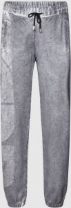 GCDS Oversized sweatpants met elastische boorden