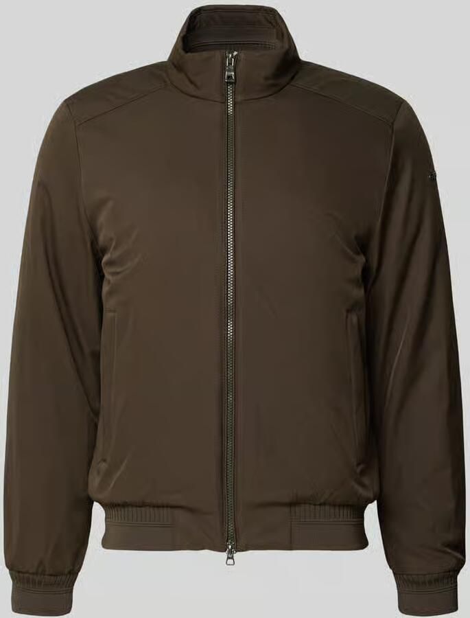Geox Regular fit blouson met tweewegritssluiting