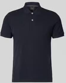 Geox slim fit poloshirt met gestikt logo