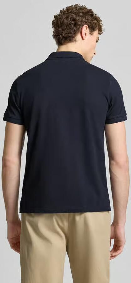 Geox slim fit poloshirt met gestikt logo - Foto 3