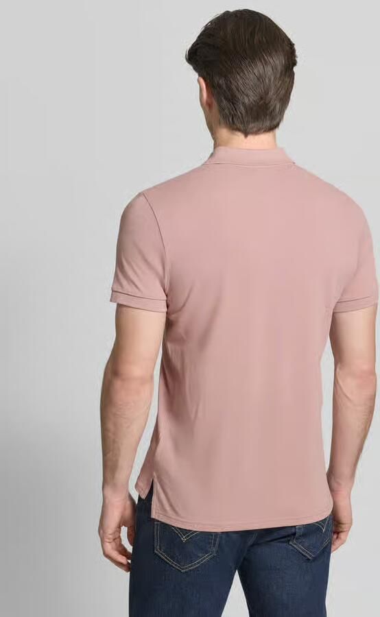 Geox slim fit poloshirt met gestikt logo - Foto 2