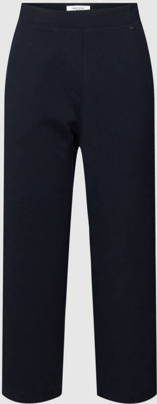 Gerry Weber Edition Stoffen broek met labeldetail model 'Culotte'