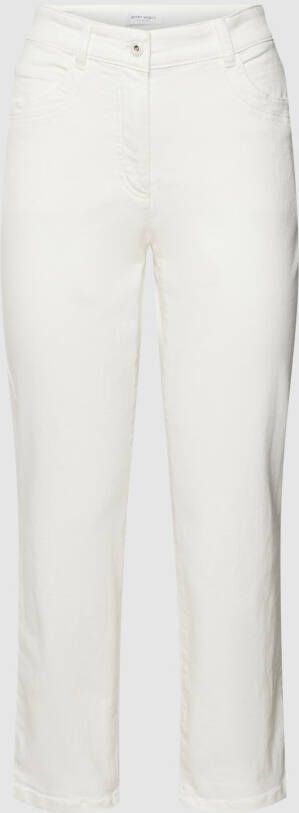Gerry Weber Stijlvolle Denim Jeans White Dames