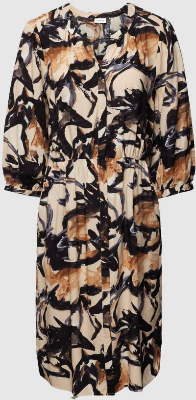 Gerry Weber Knielange jurk met all-over motief model 'NATURAL VIBES'