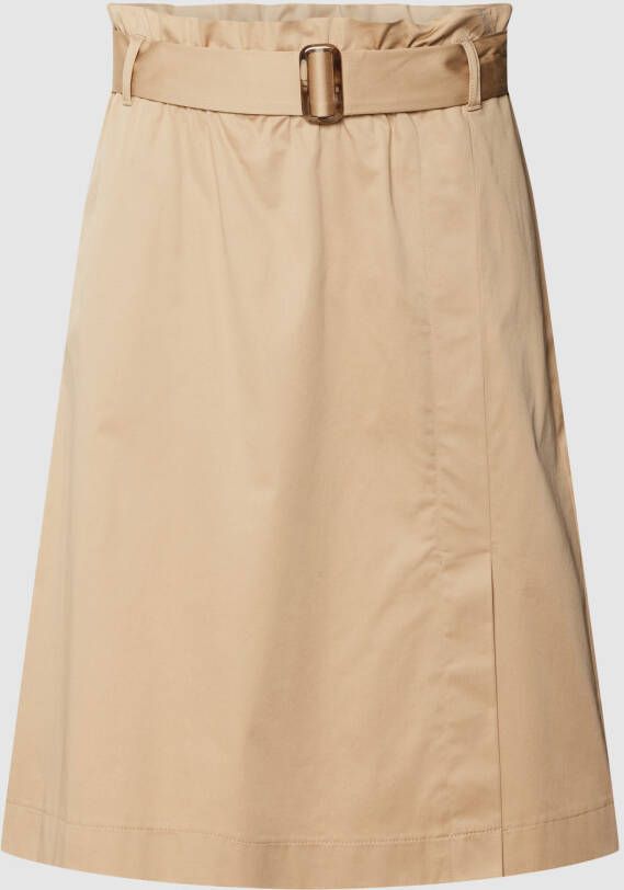 Gerry Weber Knielange rok met riem model 'NATURAL'