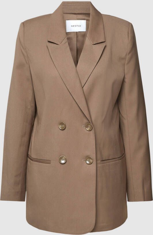 Gestuz Blazer met paspelzakken model 'Paula'