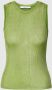 Gestuz Gebreid shirt van viscosemix met ronde hals model 'Silvi' - Thumbnail 1