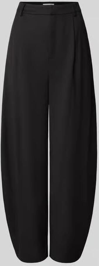 Gestuz barrel fit broek met viscose model 'Callia'