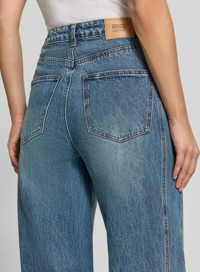 Gestuz barrel fit jeans van katoenmix model 'Melu'