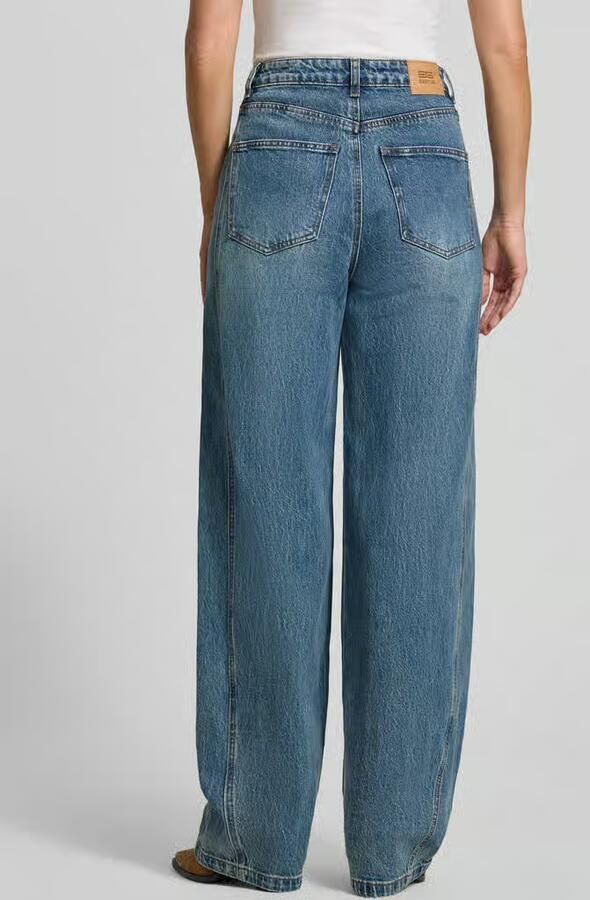 Gestuz barrel fit jeans van katoenmix model 'Melu'