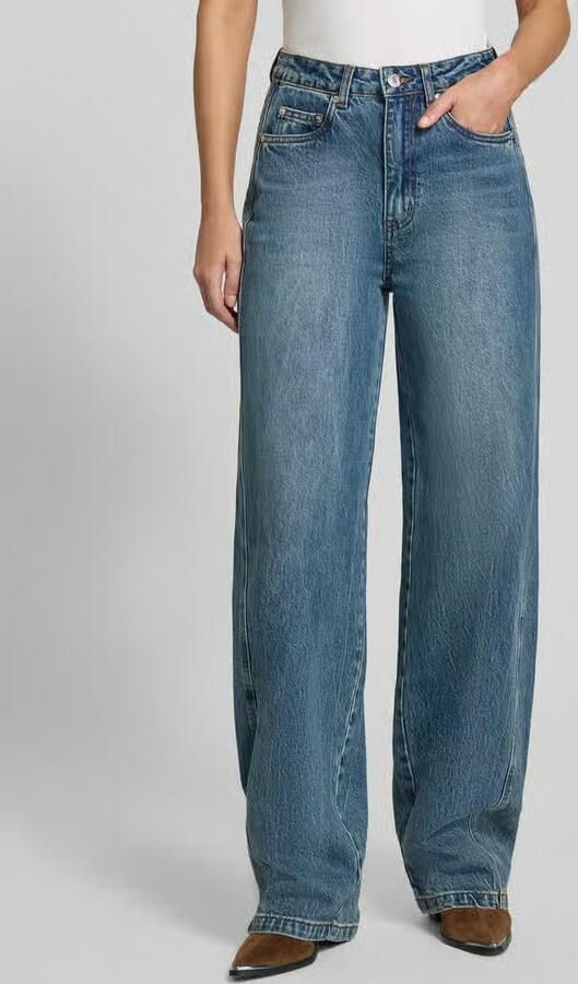 Gestuz barrel fit jeans van katoenmix model 'Melu' - Foto 3