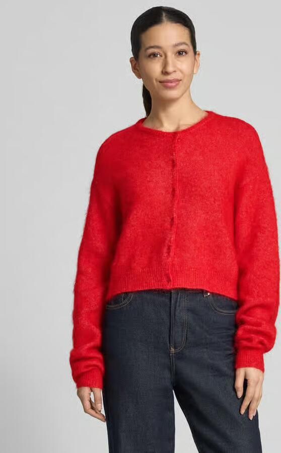 Gestuz Cardigan van wolmix met knoopsluiting model 'debbie' - Foto 2