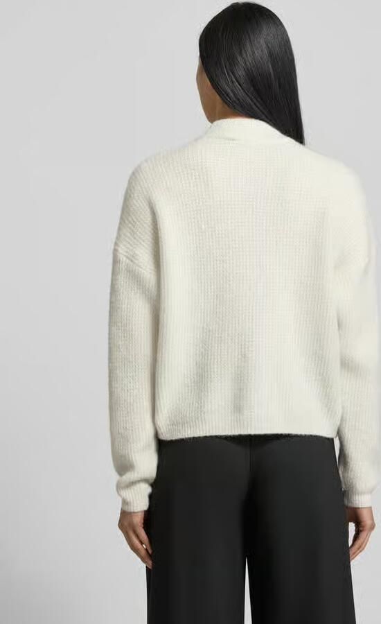 Gestuz Gebreid jack met opstaande kraag model 'manzi'