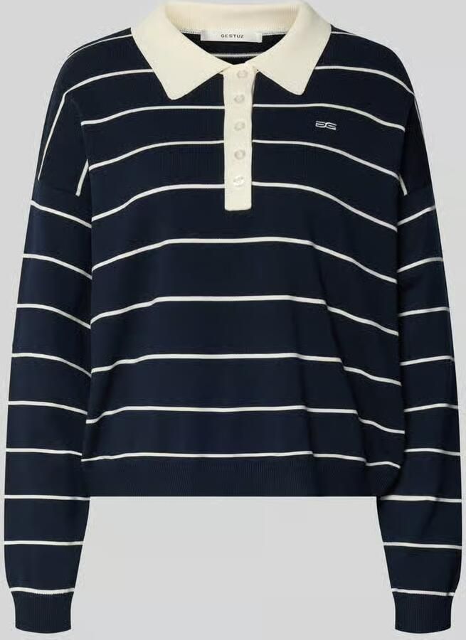 Gestuz Gebreide pullover met polokraag model 'taige'
