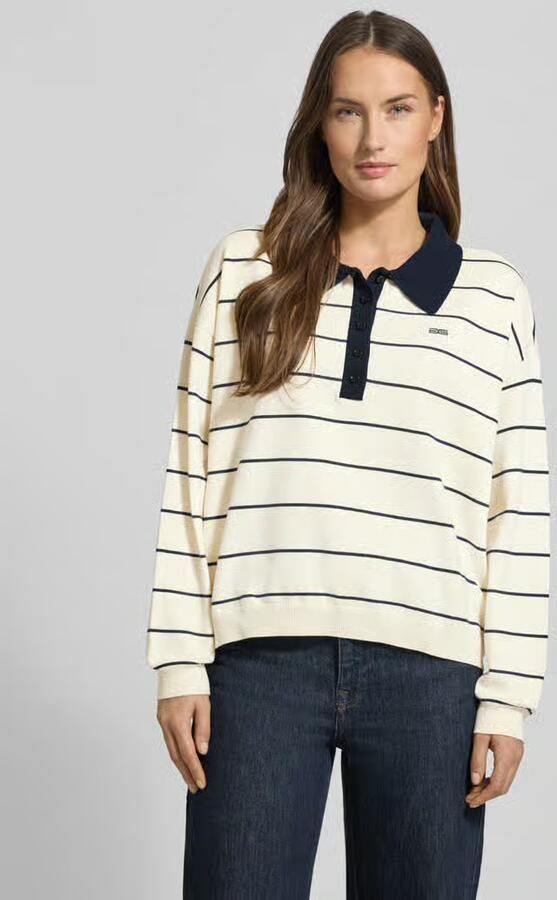 Gestuz Gebreide pullover met polokraag model 'taige' - Foto 4