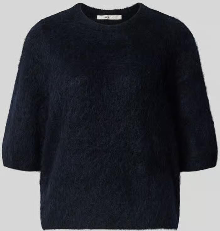 Gestuz Gebreide pullover van mohair-mix met 1 2-mouwen model 'debbie'