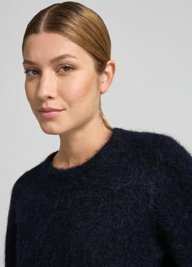Gestuz Gebreide pullover van mohair-mix met 1 2-mouwen model 'debbie' - Foto 2