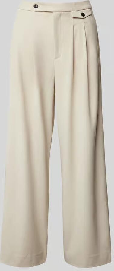 Gestuz High waist broek met bandplooien model 'edina' - Foto 7