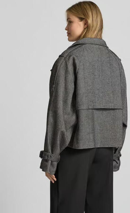 GESTUZ Dames Jassen Gzavic Short Jacket Grijs - Foto 5