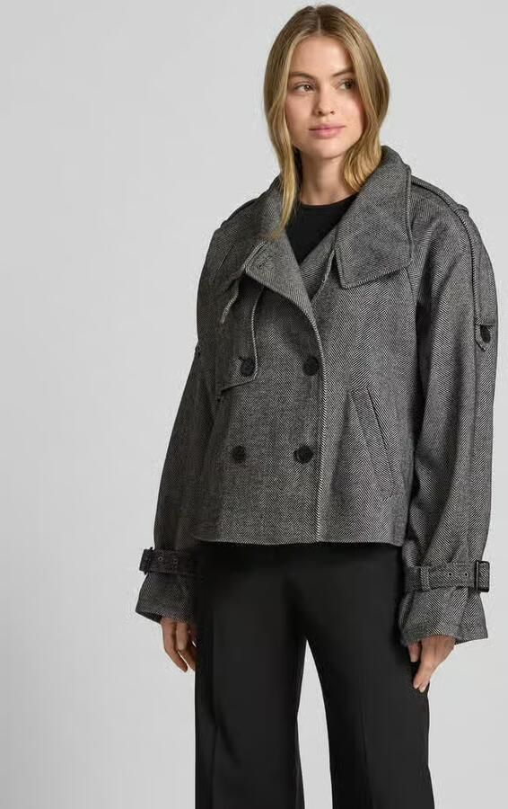 GESTUZ Dames Jassen Gzavic Short Jacket Grijs - Foto 6