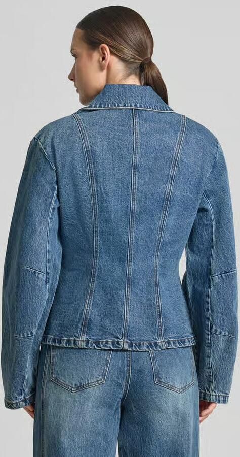 Gestuz Jeansjack van katoenmix model 'Melu'