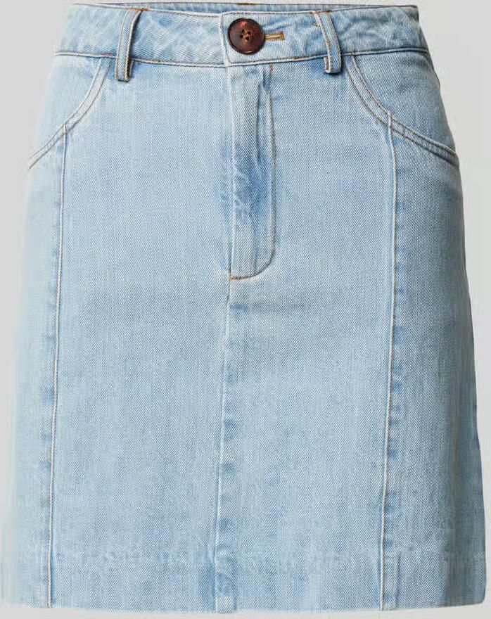 Gestuz Jeansrok met steekzakken model 'Vella' - Foto 2