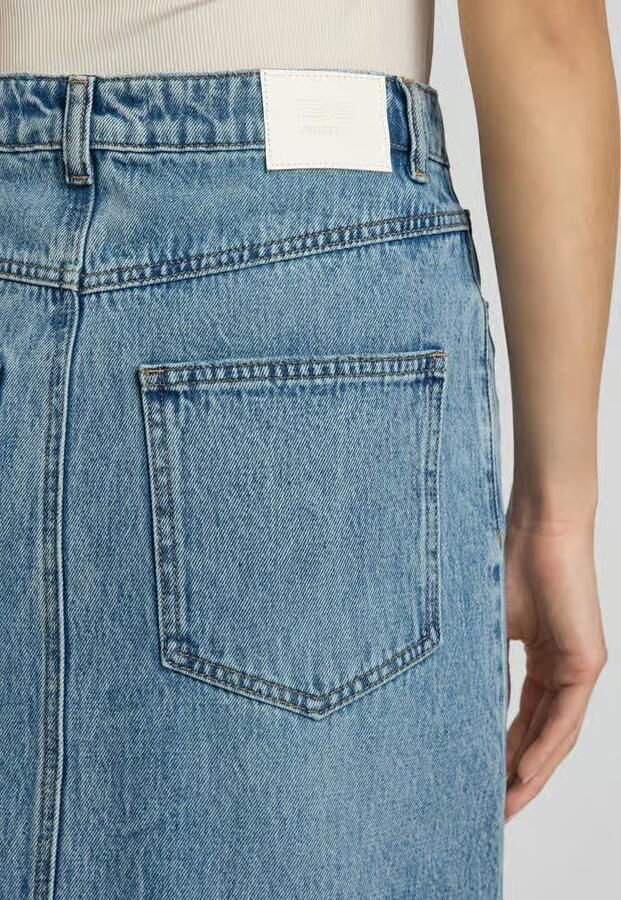 Gestuz Knielange jeansrok in 5-pocketmodel model 'layza'