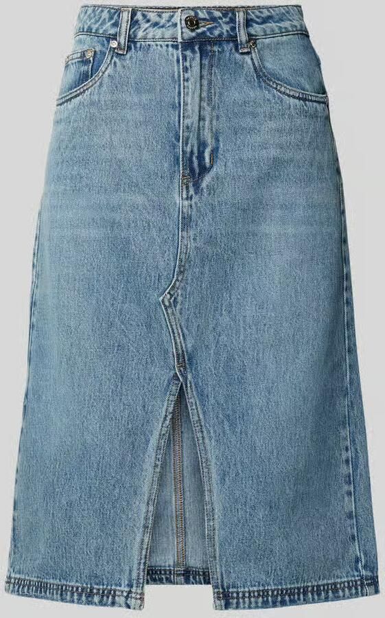 Gestuz Knielange jeansrok in 5-pocketmodel model 'layza' - Foto 10