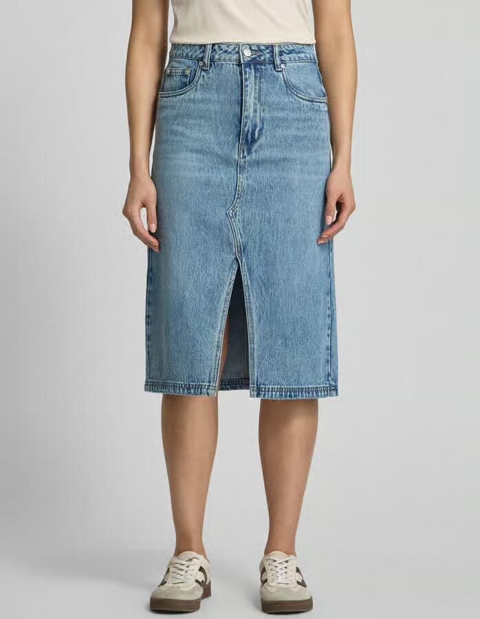 Gestuz Knielange jeansrok in 5-pocketmodel model 'layza' - Foto 2