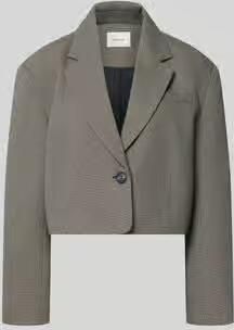 Gestuz Kort blazer met platte kraag model 'Casia'